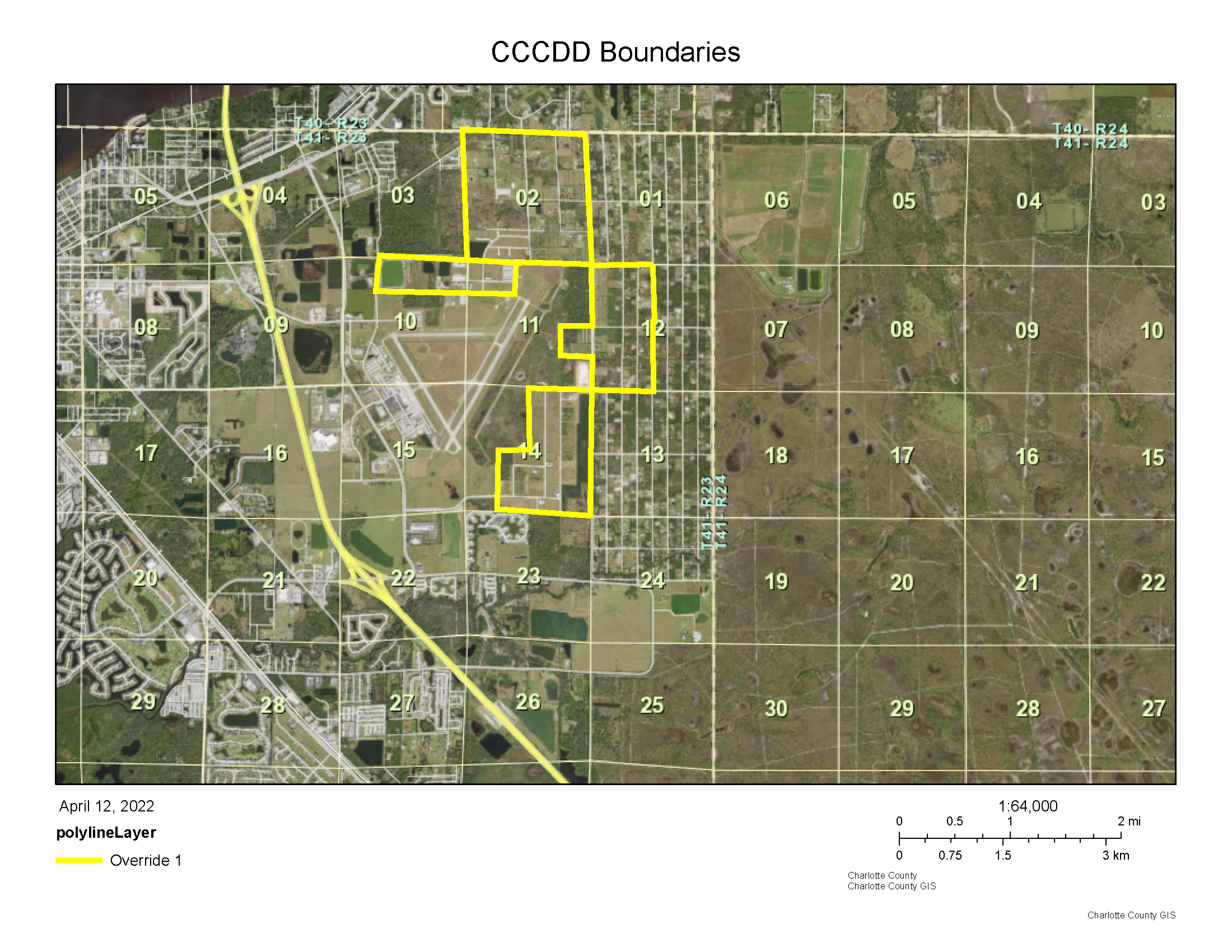 CCCDD Speical District Boundary Lines